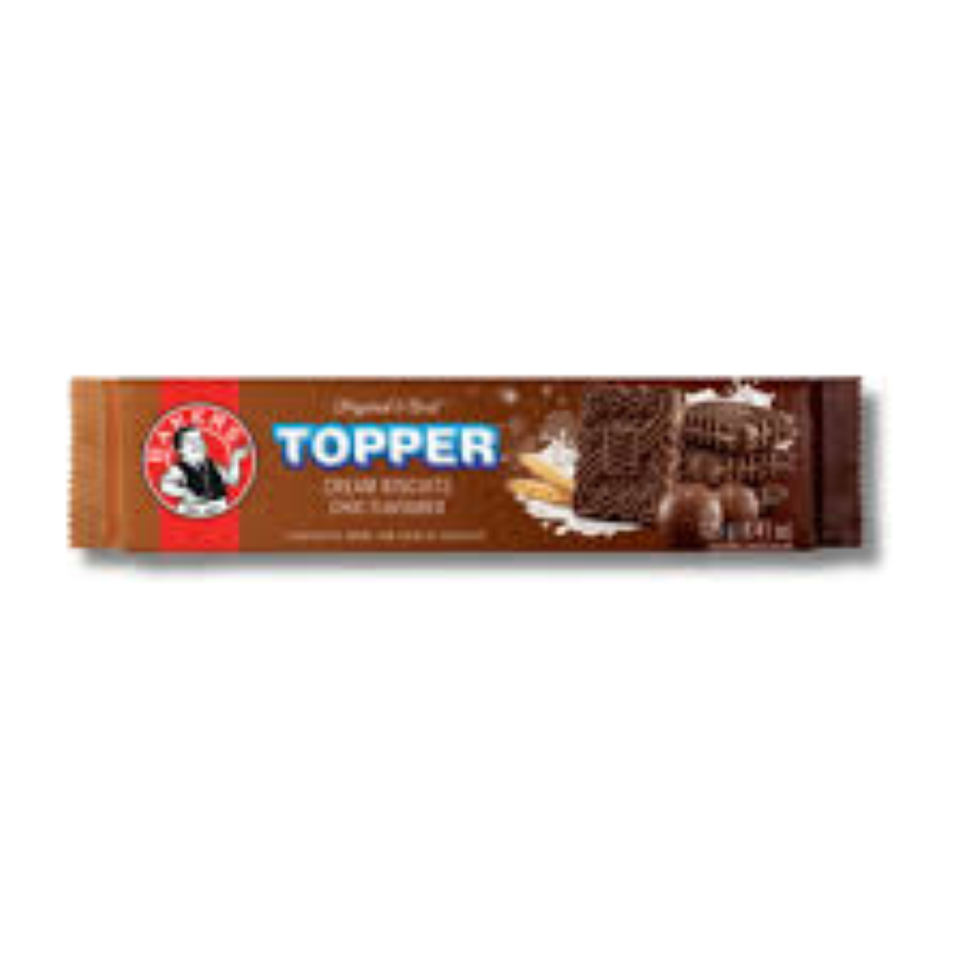 BAKERS TOPPER CHOCOLATE BISCUIT  125G